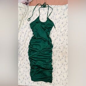 Fashion Nova Emerald Midi Dress